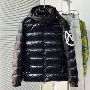 Moncler black fashionable down jacket